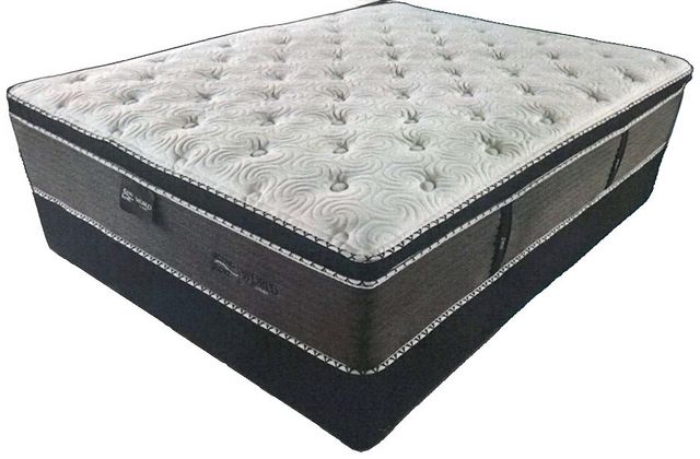 King Koil Napoli World Luxury 15" Wrapped Coil Plush Euro Top Full Mattress-0