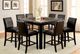 Furniture of America® Gladstone II 2-Piece Black Counter Height Chair Set-1