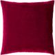 Surya Leilani Garnet 18"x18" Toss Pillow with Polyester Insert-2