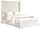 Furniture of America® Cadwell White Eastern King Panel Bed-0