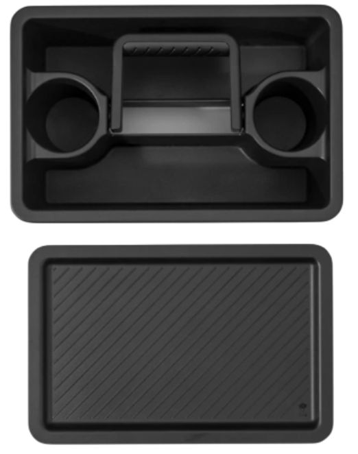 Weber® Works™ Black Caddy with Tray Lid-2
