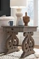 Magnussen Home® Tinley Park Dovetail Grey End Table-2