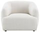 ACME Furniture Lucifer White Shimmer Chenille Chair-3