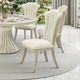 Michael Amini® Fantosini Silver Leaf Dining Side Chair-1