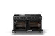 Viking® 5 Series 60" Antique Bronze Pro Style Gas (NG) Range with Polished Chrome Trim-1