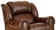HomeStretch Laredo Cognac Manual Rocker Recliner-2