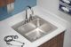 Elkay Lustertone® Classic Lustrous Satin 19-1/2" x 19" x 7-1/2" MR2-Hole Single Bowl Drop-In Sink-2