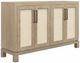 International Furniture Direct Solara White Console-0