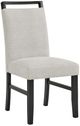 Crown Mark Jules Charcoal/Gray Dining Side Chair-0