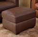 Flexsteel® Hudson Woodland Leather Ottoman-1