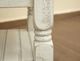 International Furniture Direct Stone Ivory Antiqued/Weathered Gray Door Chairside Table-3