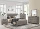 Homelegance® Waldorf Dark Gray Queen Panel Bed-1