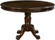 Furniture of America® Elana Brown Cherry Round Dining Table-0