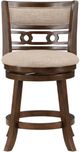 New Classic® Home Furnishings Gia Brown/Cherry 24'' Swivel Counter Stool-2