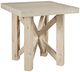 Jofran Inc. Sierrafina Almond Square End Table-0