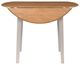Signature Design by Ashley® Gesthaven Gray/Natural Round Drop Leaf Table-4