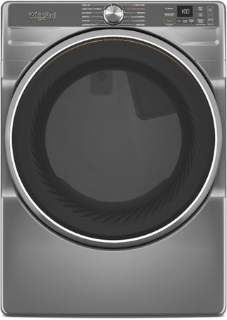 Whirlpool® 7.4 Cu. Ft. Core Silver Front Load Gas Dryer