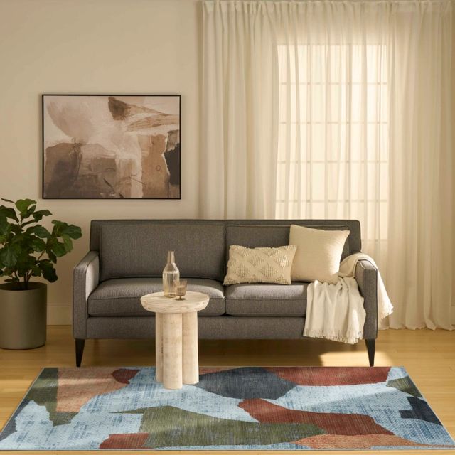 Nourison Home™ Nordic NRC18 5'x7' Style 34 Area Rug-1