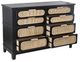 A & B Home Moskal Black Cabinet-2
