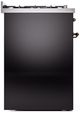 Ilve® Nostalgie II Series 30" Glossy Black Pro Style Dual Fuel Range-4