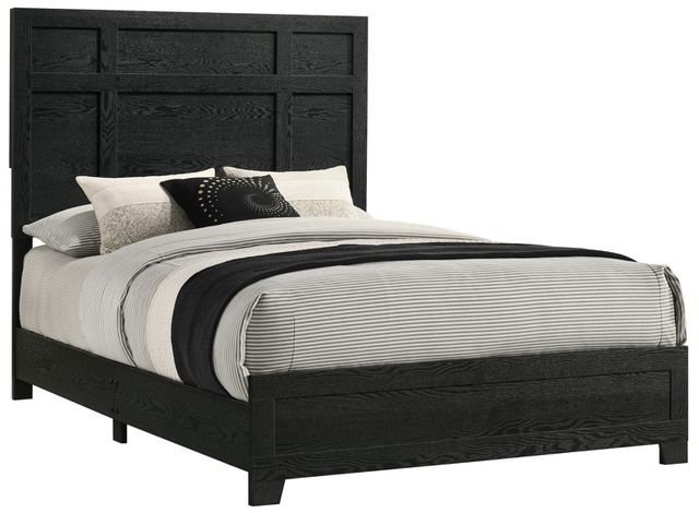 Crown Mark Cadence Black Queen Panel Bed-0