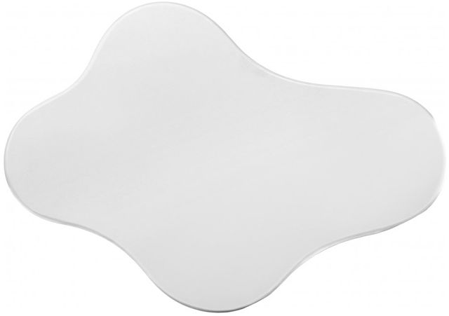 Meridian Furniture Romaine White End Table-2