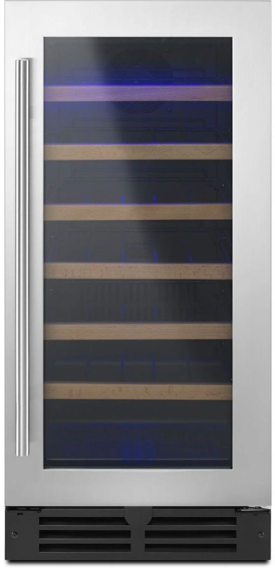 Whirlpool® 15" Stainless Steel Wine Cooler-0
