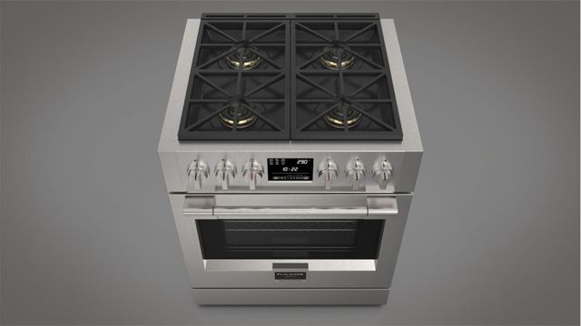 Fulgor Milano® Sofia 600 Series 30" Stainless Steel Pro Style Dual Fuel Range-5