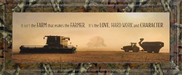 Classy Art The Farmer by Lori Dieter Framed Wall Art-0