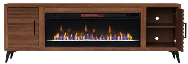 Legends Home Real Cozy Malibu Bourbon 78'' Fireplace Console-2