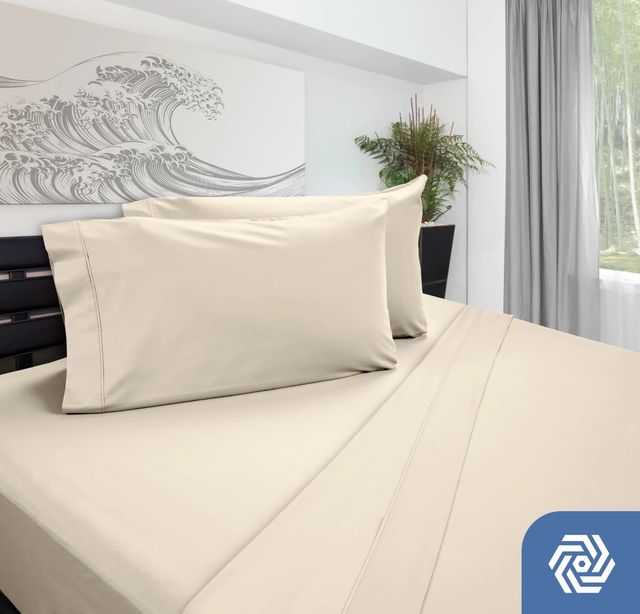 Dreamfit® DreamChill™ 2-Piece Ivory Enhanced Bamboo™ King Pillow Case Set-3