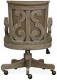 Magnussen Home® Tinley Park Dovetail Grey Swivel Chair-1