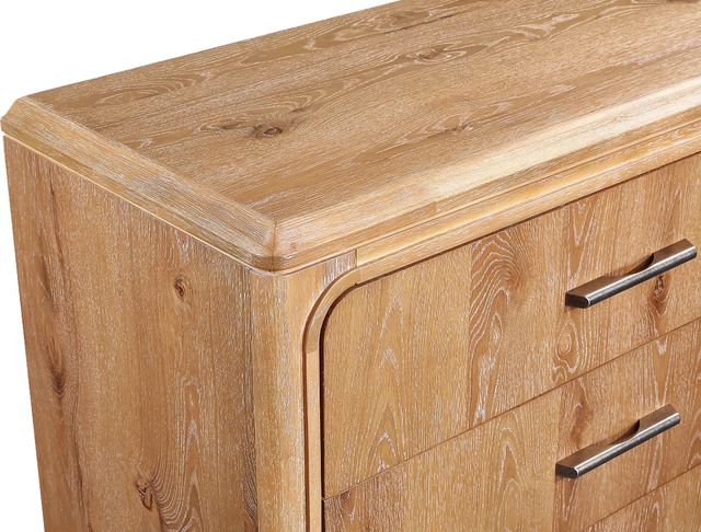 Crown Mark Westcott Cerused Natural Nightstand-4