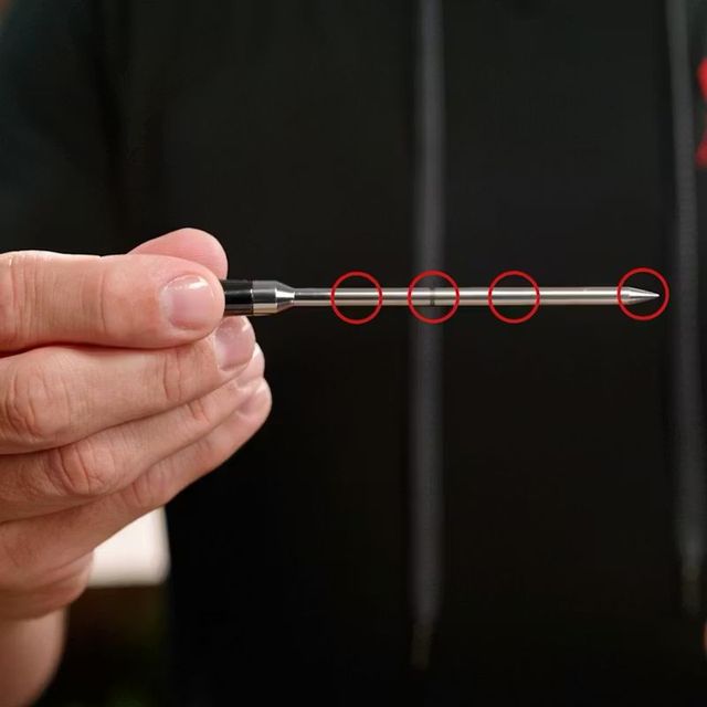 Weber® Black Smart Wireless Probe with Charger-2