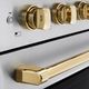 ZLINE Autograph Edition Paramount 36" Satin Stainless Steel Pro Style Induction Range with Polished Gold Accents-4