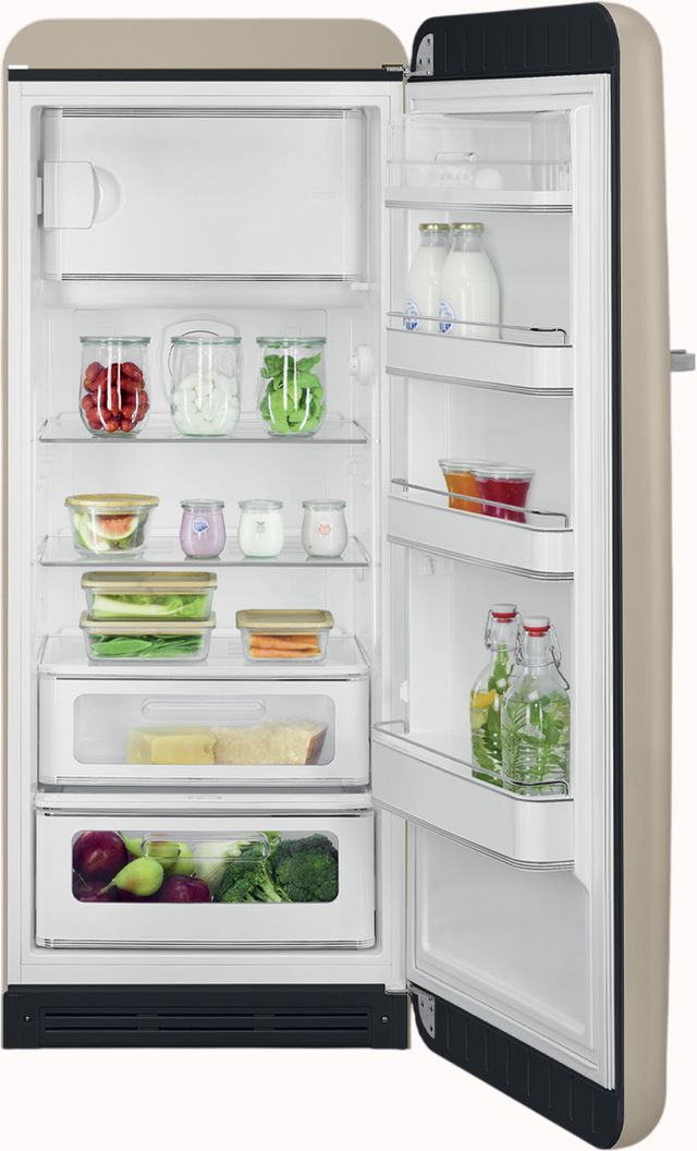Smeg 50's Retro Style 9.5 Cu. Ft. Moonlight Compact Refrigerator-2