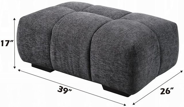ACME Furniture Chosen Gray Ottoman-3