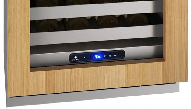 U-Line® Panel Ready 24" Dual Zone Wine Refrigerator-1