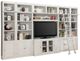 Parker House® Boca 7-Piece Cottage White Entertainment Wall Set-0