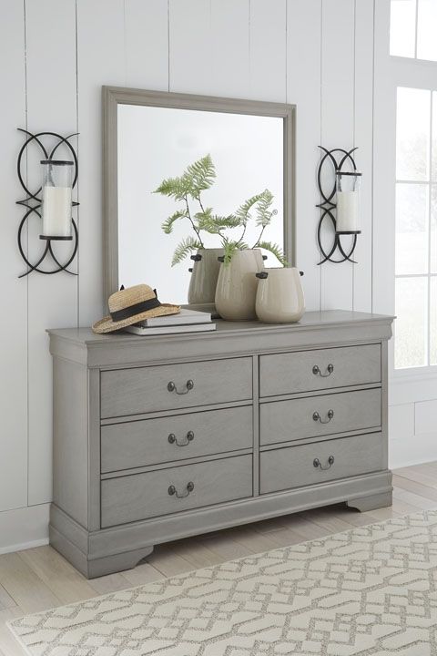 Signature Design by Ashley® Kordasky Gray Dresser and Mirror-2