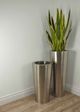 Le Present Plautus Moderna Stainless Steel 36" Planter-4