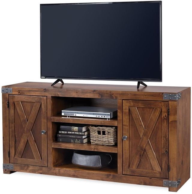 aspenhome® Urban Farmhouse Fruitwood 60" Console-1