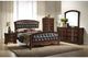 Elements International Jenny Medium Espresso Dresser and Mirror Set-2