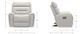 La-Z-Boy® Soren Pebble Power Rocking Recliner with Headrest-5