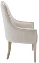 Michael Amini® London Place Creamy Pearl Dining Arm Chair-3