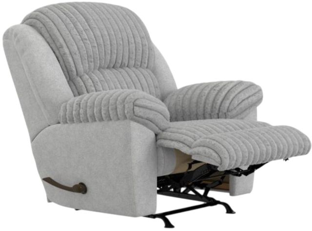 American Wholesale Furniture Shaggy Moonstruck Manual Rocker Recliner-1