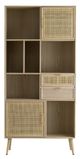 A & B Home Beige Bookshelf-1