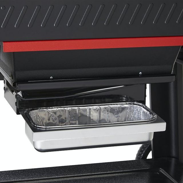 Weber® Searwood™ 600 24" Black Freestanding Wood Pellet Grill-4