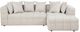 Coaster® Amara 2-Piece Ivory L-Shaped Sectional Sofa-3