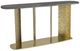 Bernhardt Trost Bernhardt Interiors Bracken Console Table with Dorado Gold Base-0